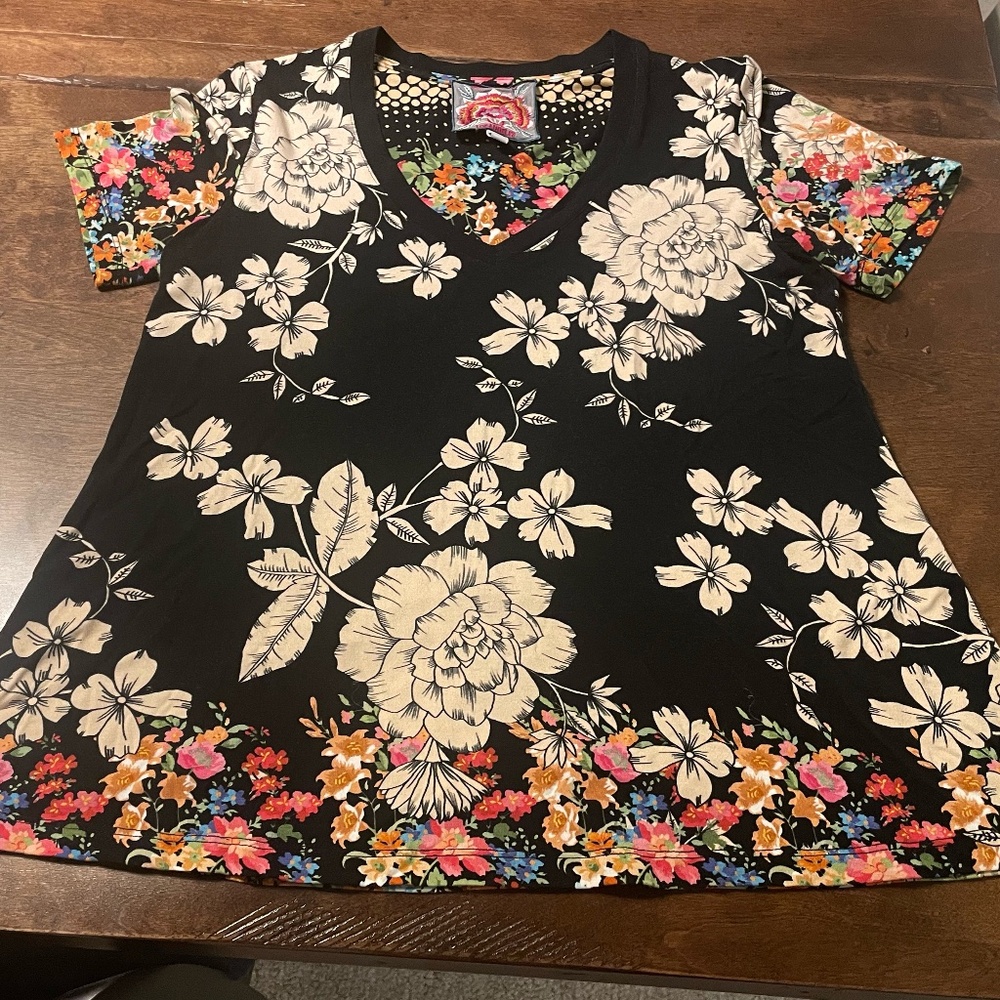 Johnny Was floral top